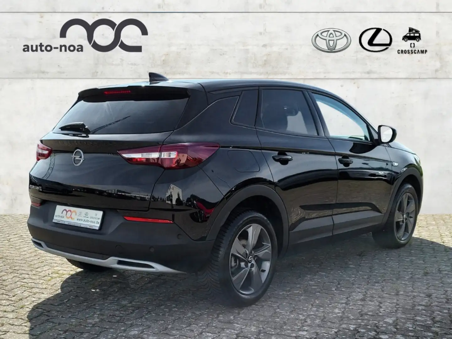 Opel Grandland Elegance 1.2 Turbo Autom. Navi Sitzheizung PDC vo/ Schwarz - 2