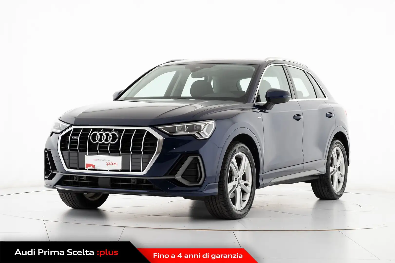 Audi Q3 35 TDI quattro S tronic S line edition Bleu - 1