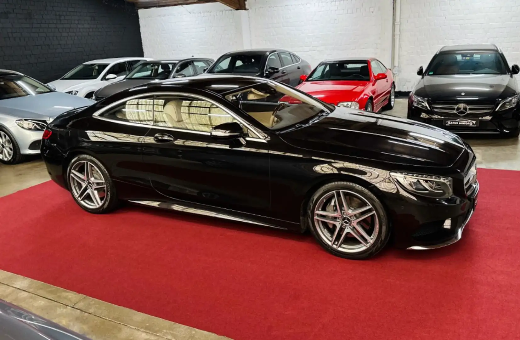 Mercedes-Benz S 500 S500 Coupe *DESIGNO - AMG LINE - I. Hand* VOLL Siyah - 2