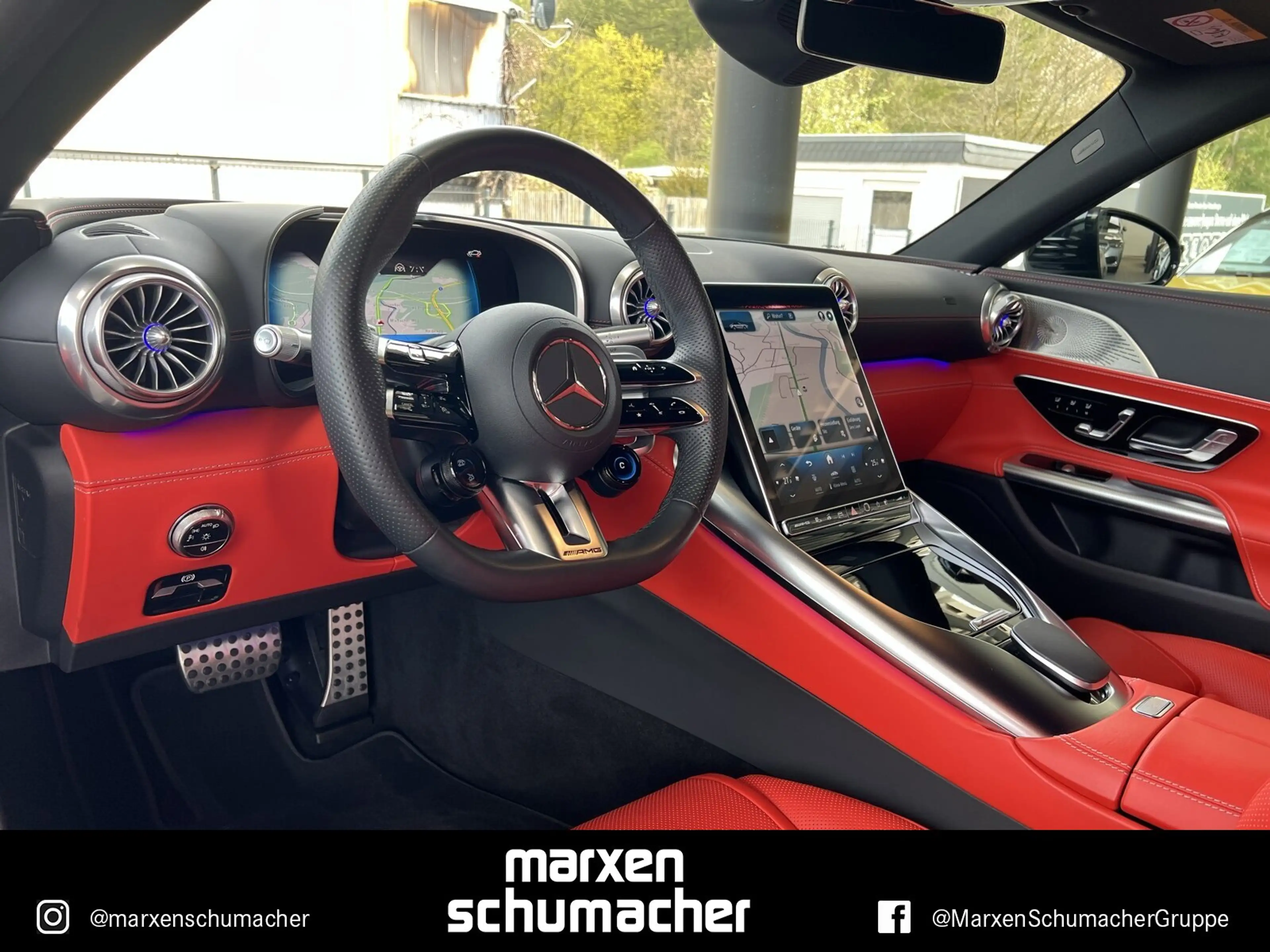 Mercedes-Benz SL 63 AMG AMG SL 63 4M+ Lift+Aero+Massage+Night2+Magno+red — photo 13