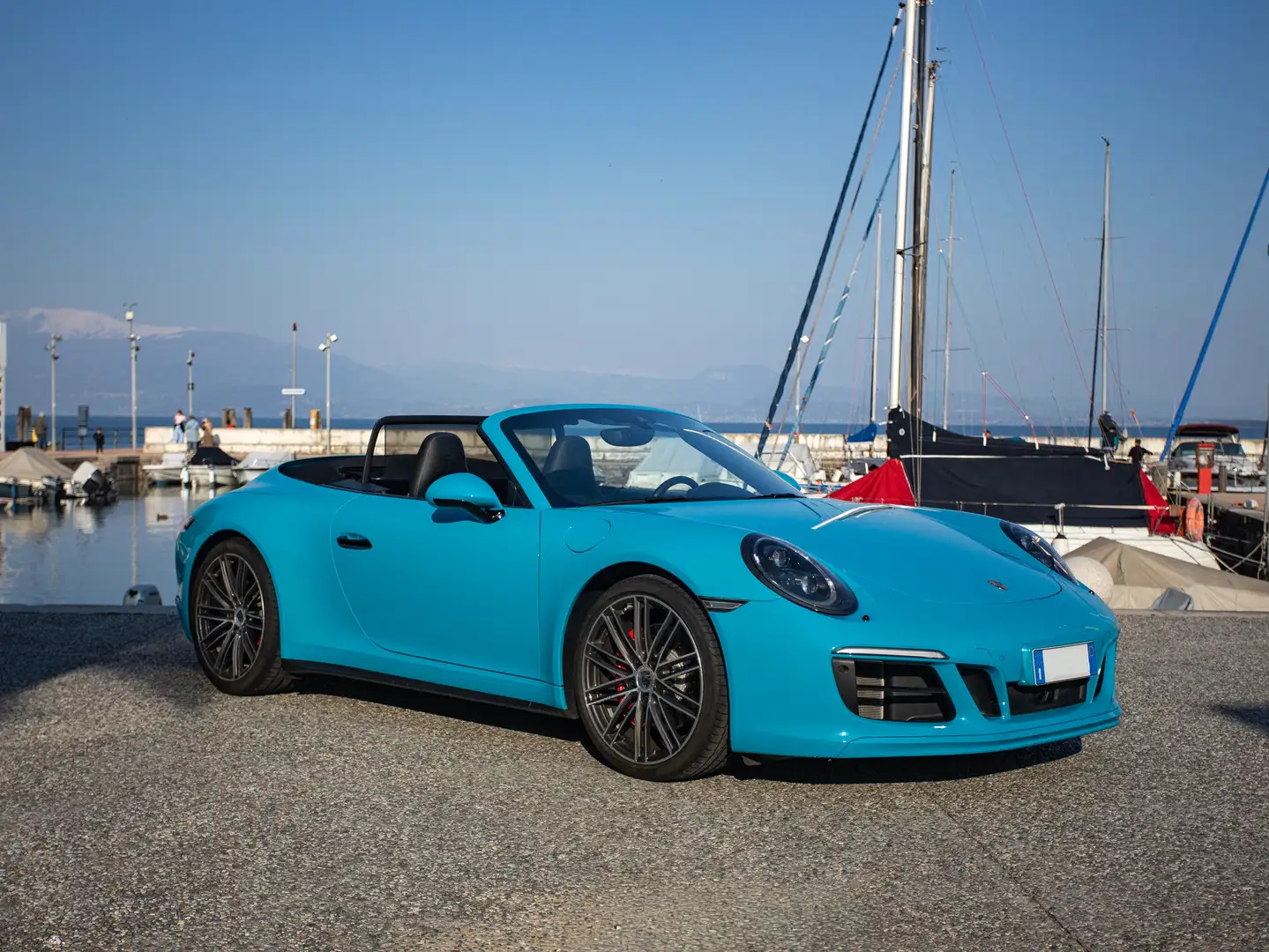 Porsche 911 911 Cabrio 3.0 Carrera 4S auto Azul - 1