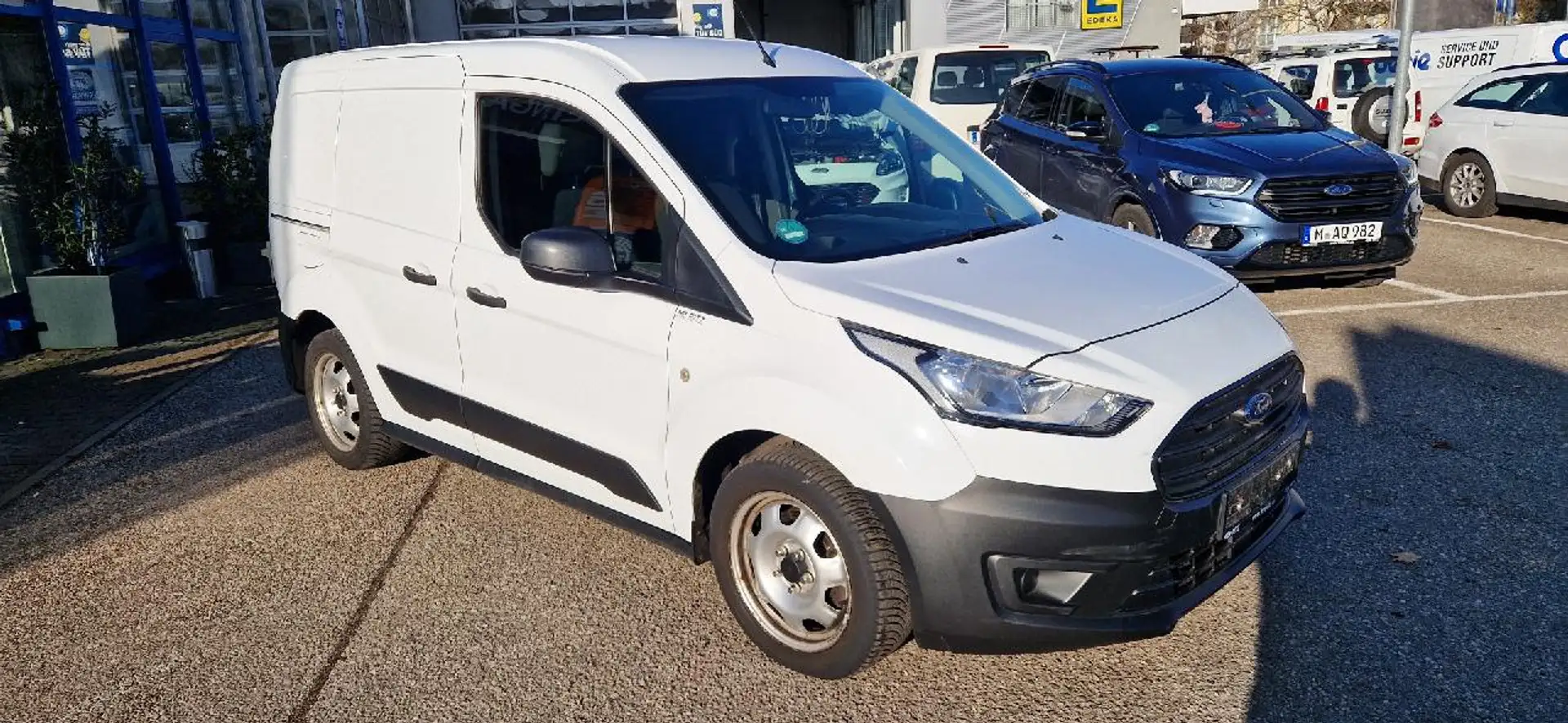 Ford Transit Connect Kasten Weiß - 2