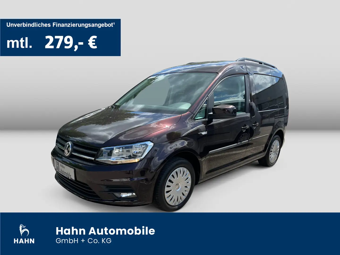 Volkswagen Caddy 1.4TSI Trend Navi Sitzh Climatr PDC Tempo Violett - 1