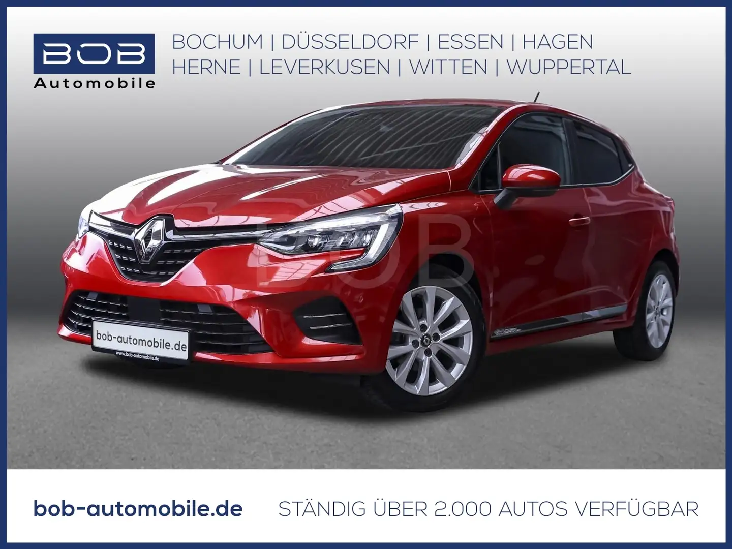 Renault Clio EXPERIENCE TCe90 NAVI PDC SHZ Temp. Keyless Rosso - 1