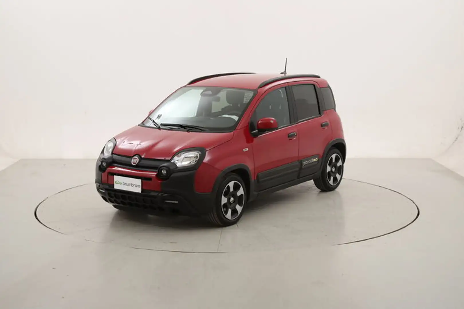 Fiat Panda Hybrid Pandina Cross 1.0 Mild Hybrid 70CV Rouge - 1