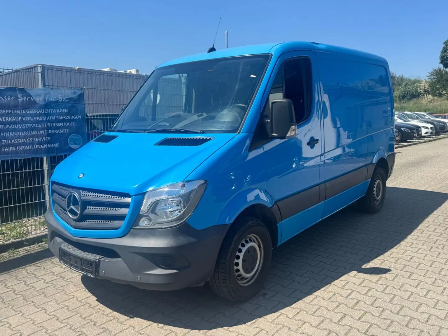Mercedes-Benz Sprinter II Kasten 213CDI |KLIMA|1.HAND| Blau - 1