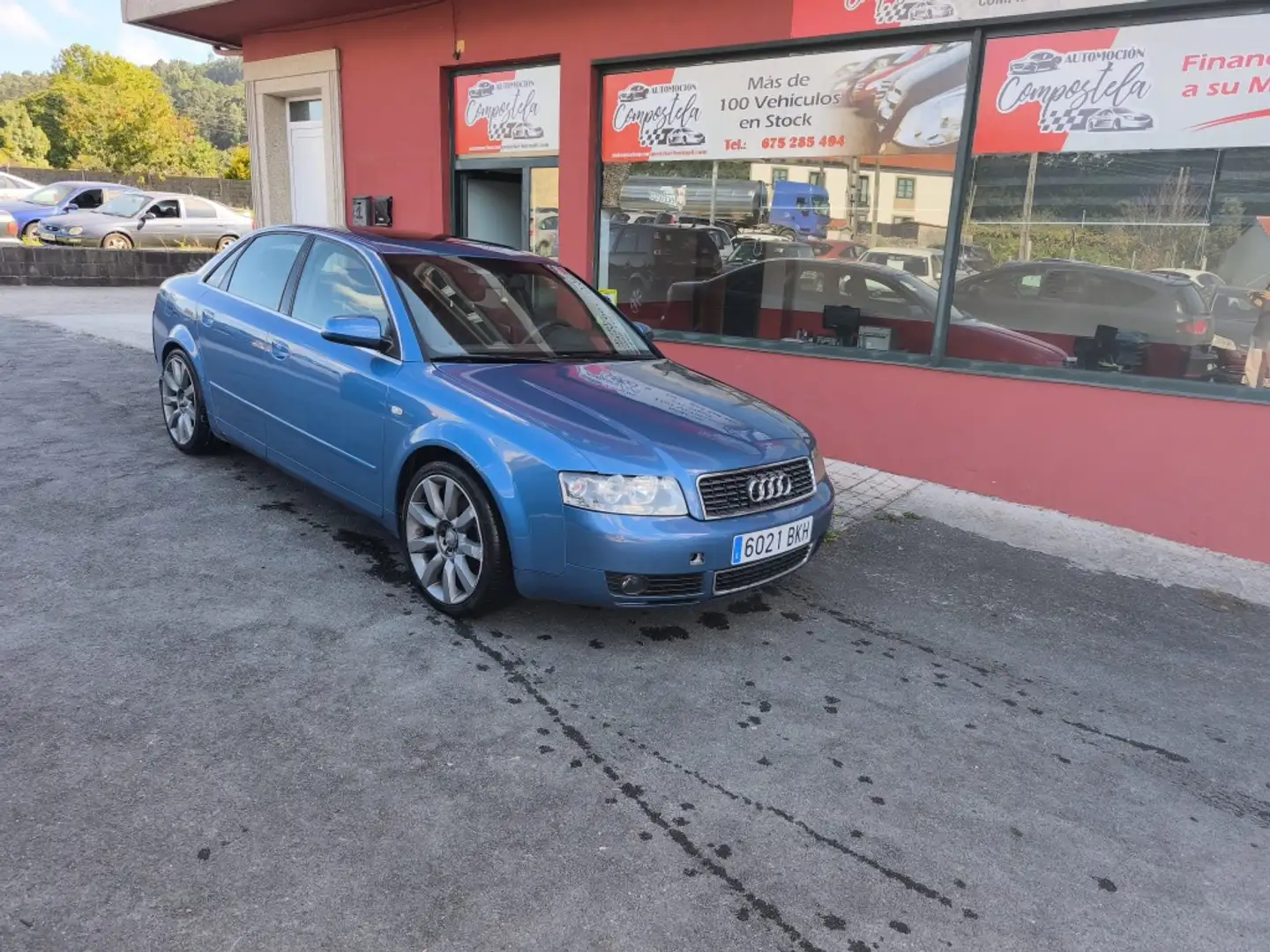 Audi A4 2.5TDI quattro Azul - 1