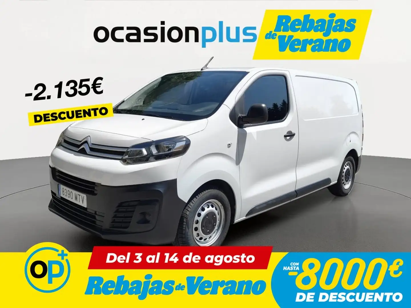 Citroen Jumpy Fg. 1.5 BlueHDI Talla M S&S 120 Blanco - 1