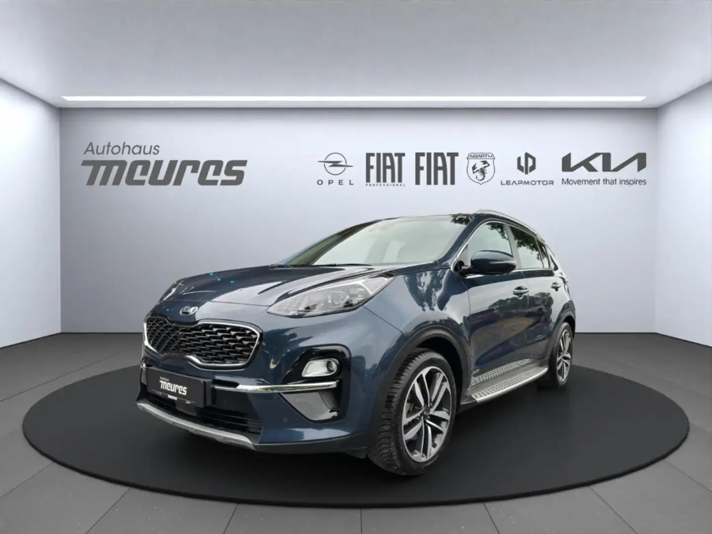 Kia Sportage Platinum AWD DCT El. Heckklappe e-Sitze JBL Indukt Modrá - 1