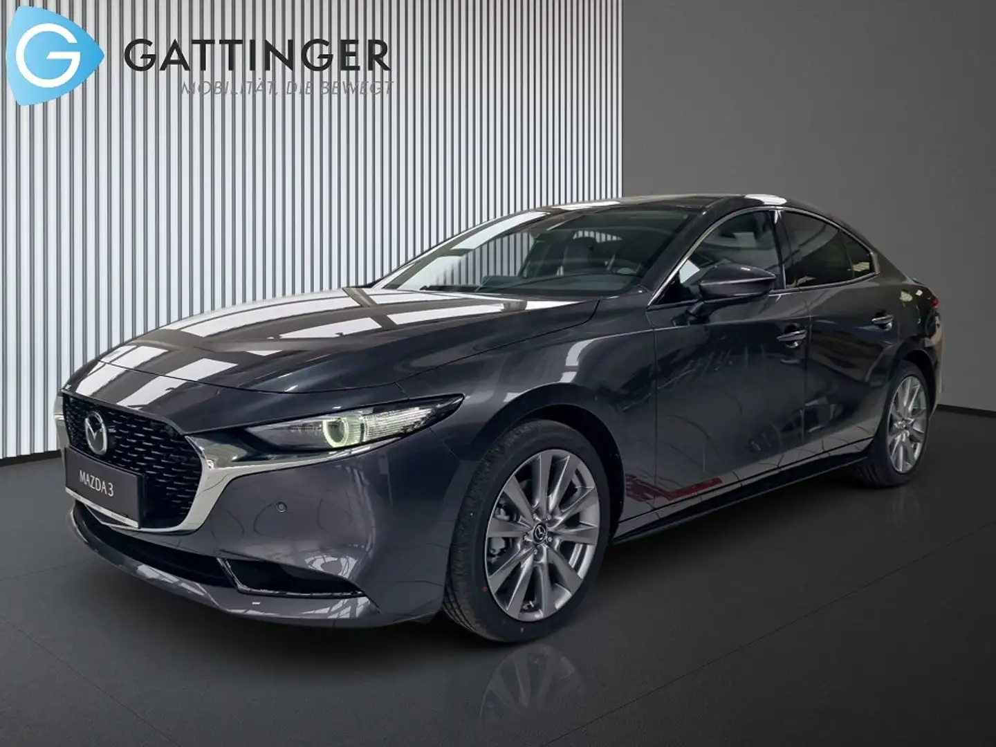 Mazda 3 Mazda3 Sedan e-Skyactiv G140 Takumi Aut. Grau - 2