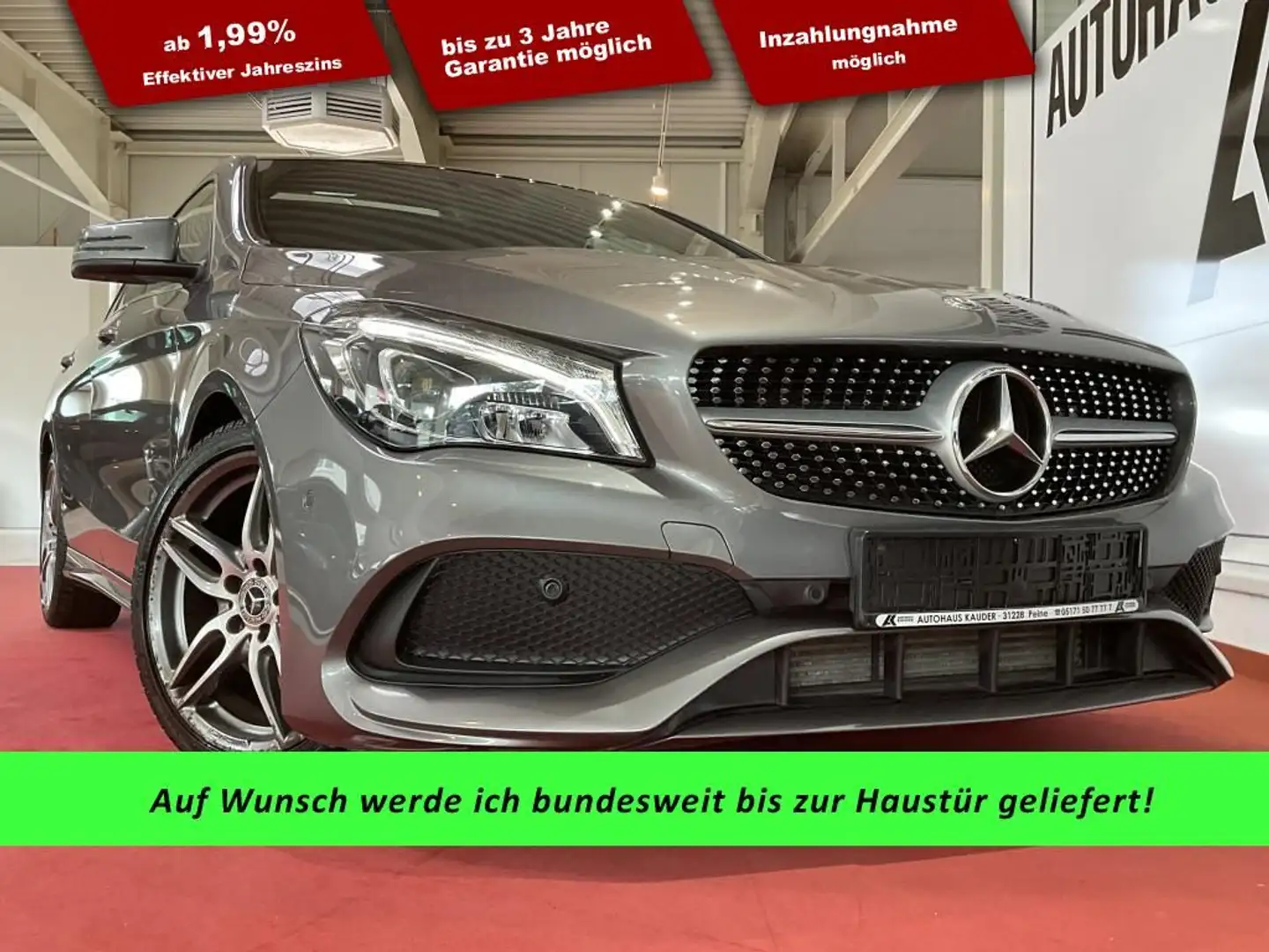 Mercedes-Benz CLA 200 7G AMG Line*Navi*Pano Grau - 1