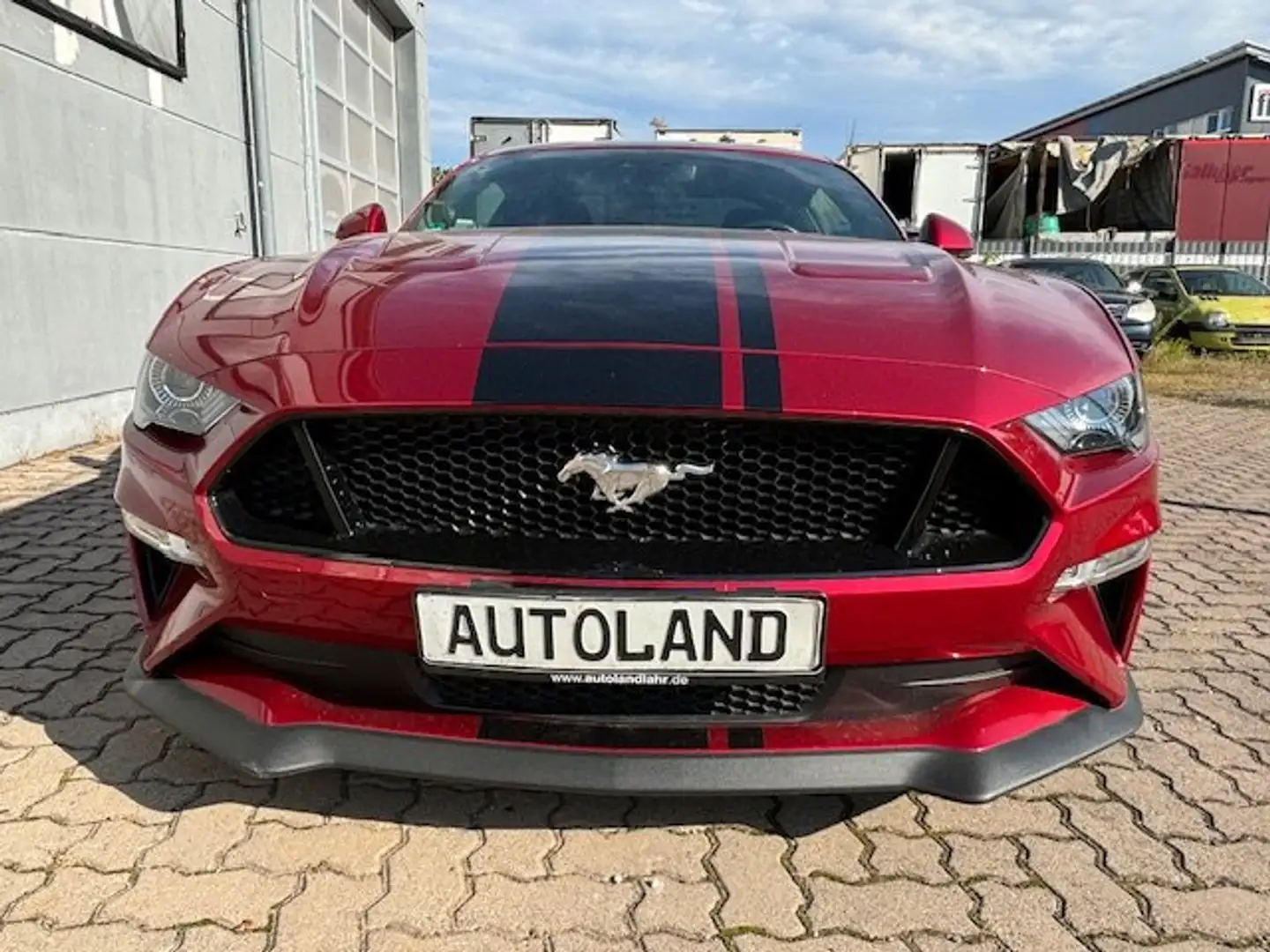 Ford Mustang GT 5.0 Premium II EU COC Performance Klappe Rot - 2