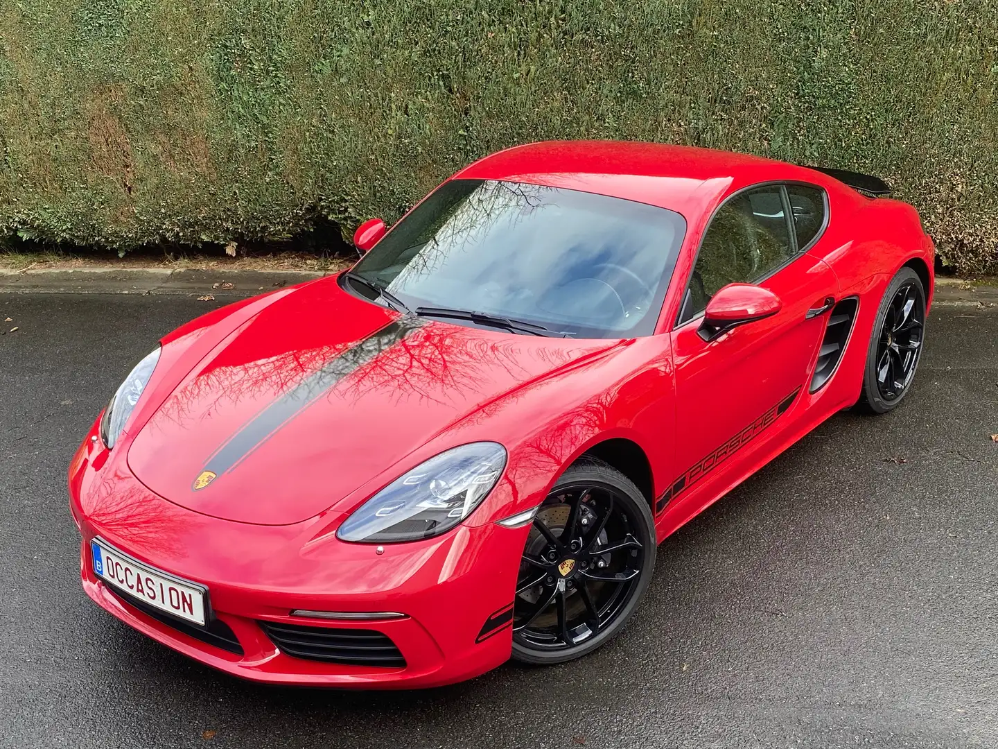 Porsche 718 Cayman 2.0L Turbo 300CV Style Edition PDK Rood - 1
