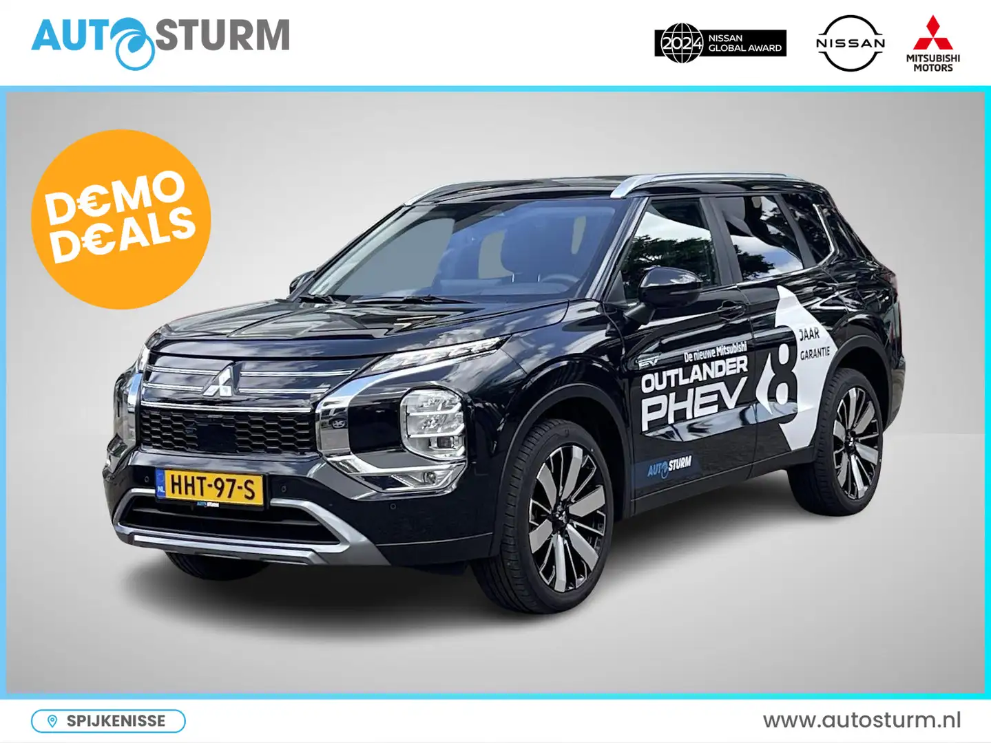 Mitsubishi Outlander 2.4 PHEV First Edition Zwart - 1