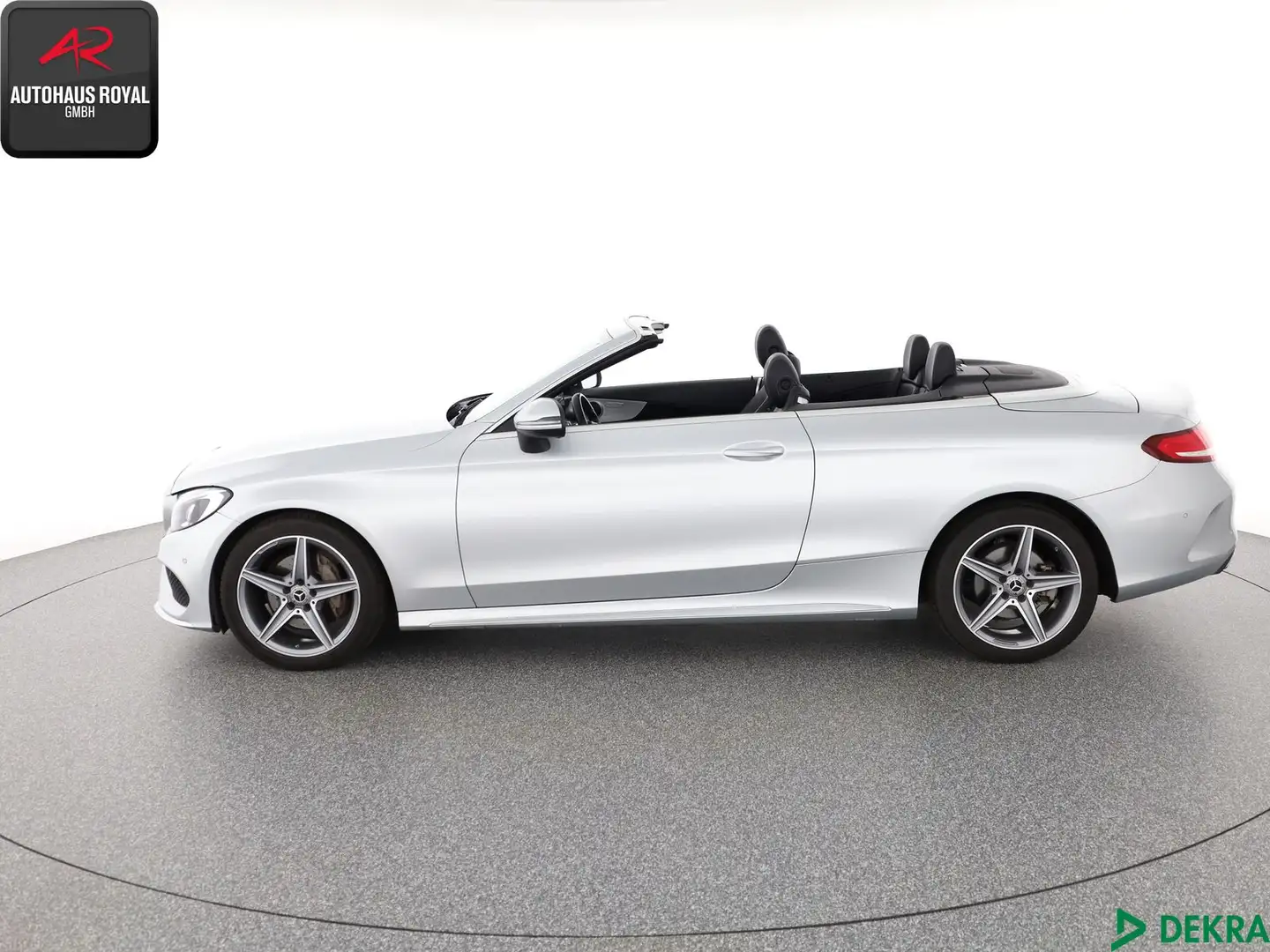 Mercedes-Benz C 220 C 220 d 4M Cabrio 3x AMG COMAND,KAMERA,AIRSCARF Silver - 2