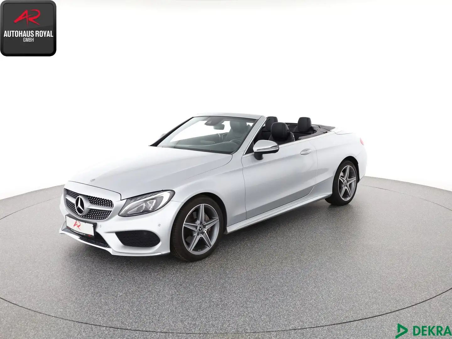Mercedes-Benz C 220 C 220 d 4M Cabrio 3x AMG COMAND,KAMERA,AIRSCARF Silver - 1