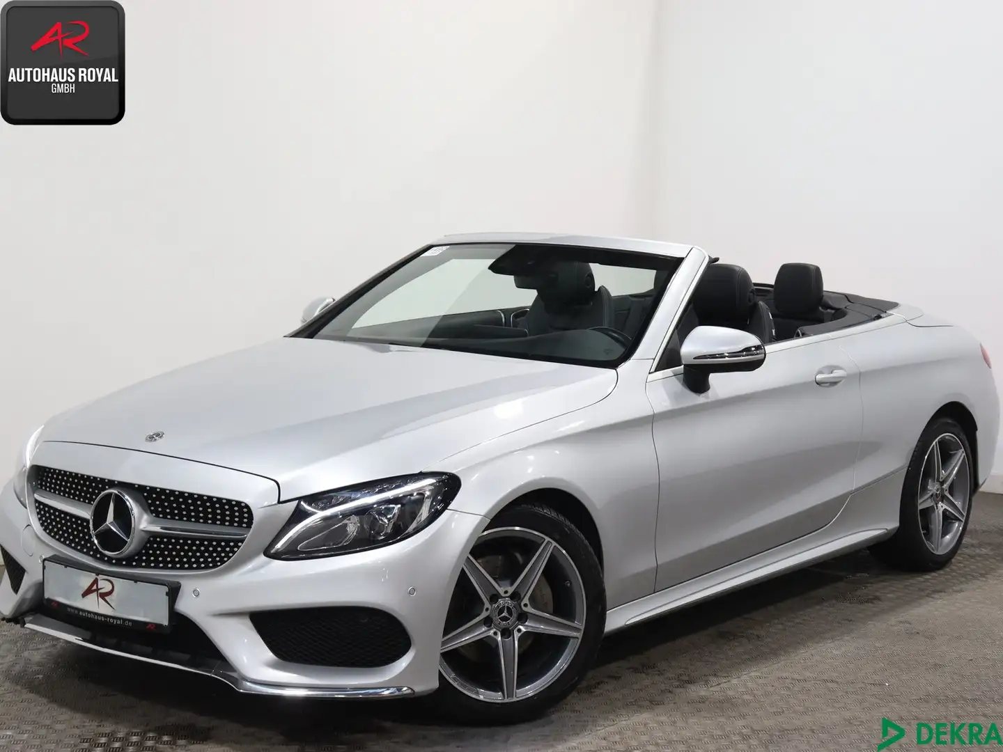 Mercedes-Benz C 220 C 220 d Cabrio 4M 3x AMG COMAND,KAMERA,AIRSCARF Ezüst - 1