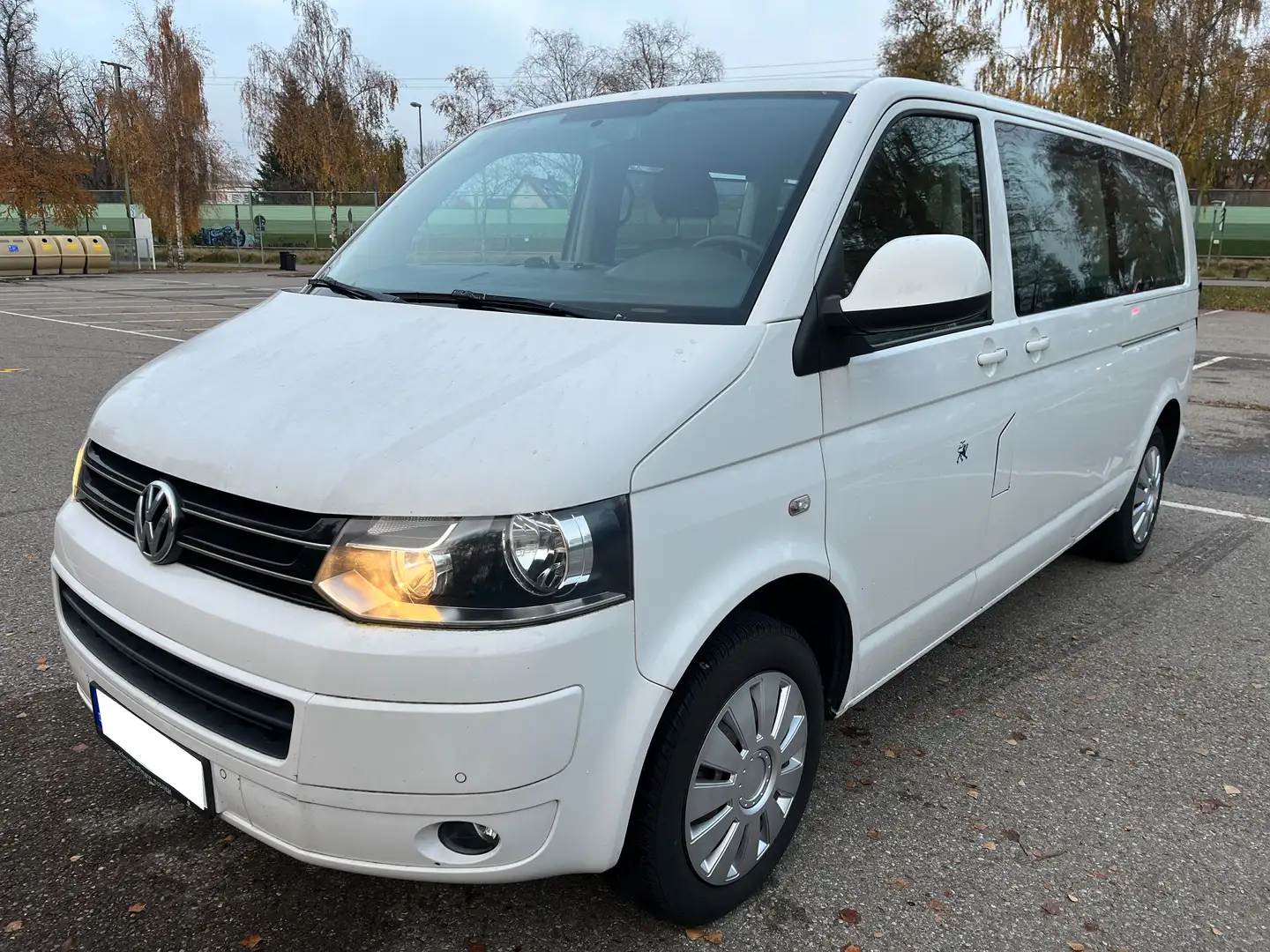 Volkswagen T5 Caravelle Caravelle Lang 4Motion PDC Navi Telefon STHZ Weiß - 1