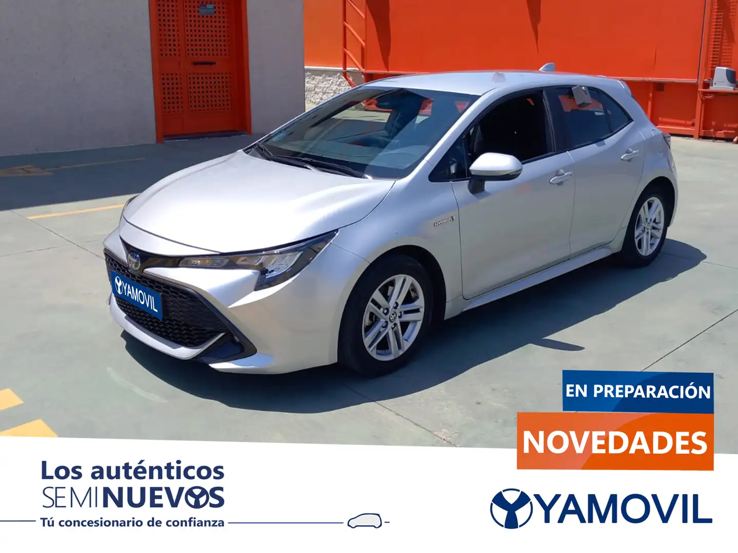 Toyota Corolla 125H Active Tech Argent - 1
