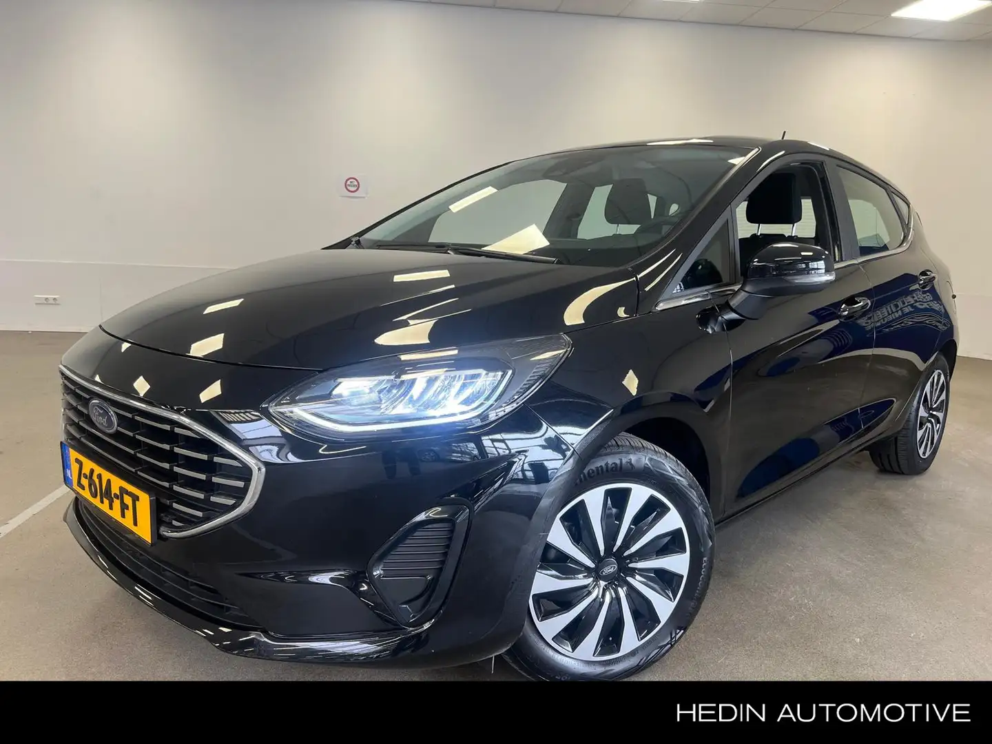 Ford Fiesta 1.0 EcoBoost Hybrid Titanium | Stoel/Stuur/Voorrui Zwart - 1