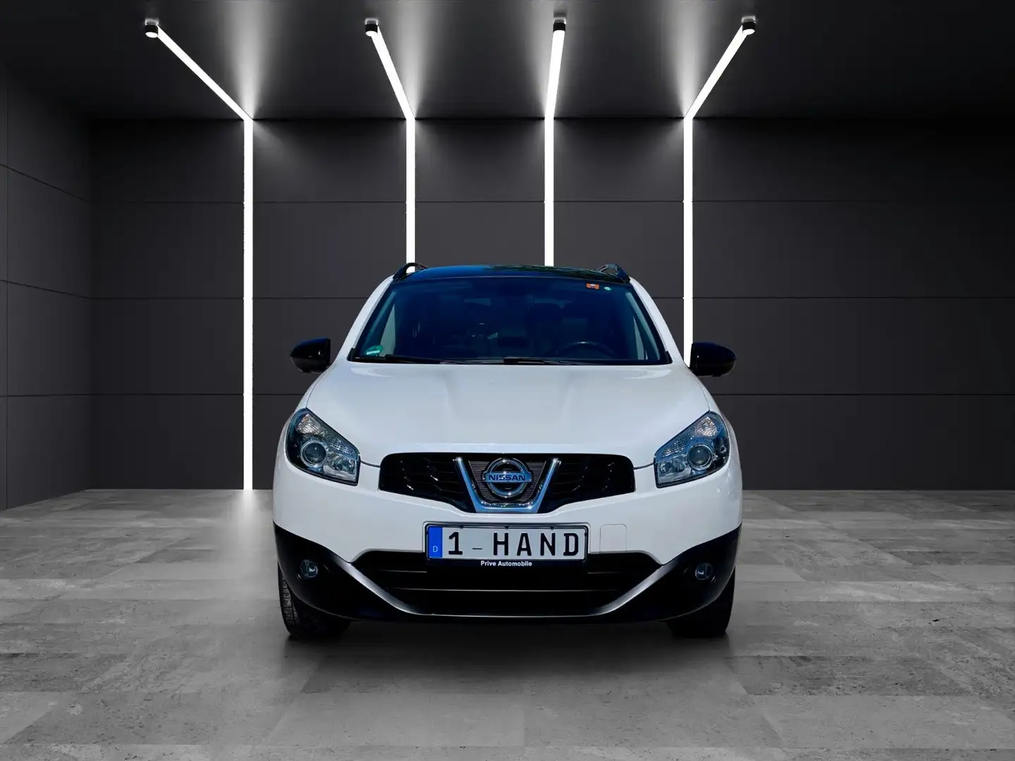 Nissan Qashqai +2 360 4X4 1.Hand~AHK 2300 KG !~Pano Weiß - 2