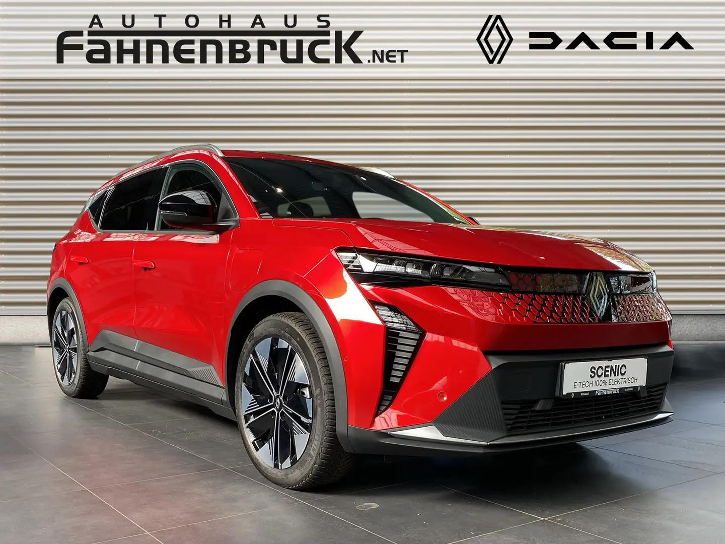 Renault Scenic E-Tech 100% ele Techno 170 Comfort Range Červená - 2