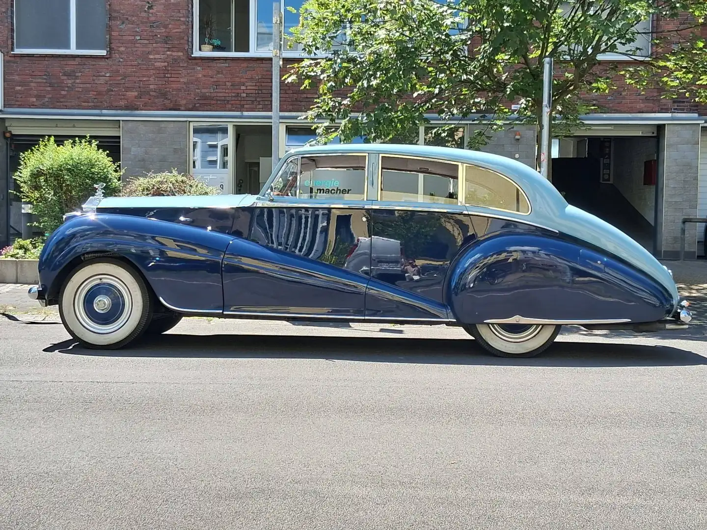 Rolls-Royce Silver Wraith Silver Wraith Streamline | Bj. 1954 | 1 of 3 Seltener Sonderaufbau | teilrestauriert Blau - 1