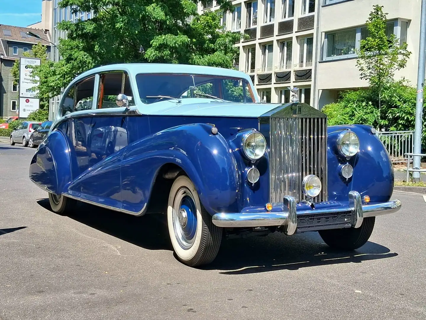 Rolls-Royce Silver Wraith Silver Wraith Streamline | Bj. 1954 | 1 of 3 Seltener Sonderaufbau | teilrestauriert Blau - 2