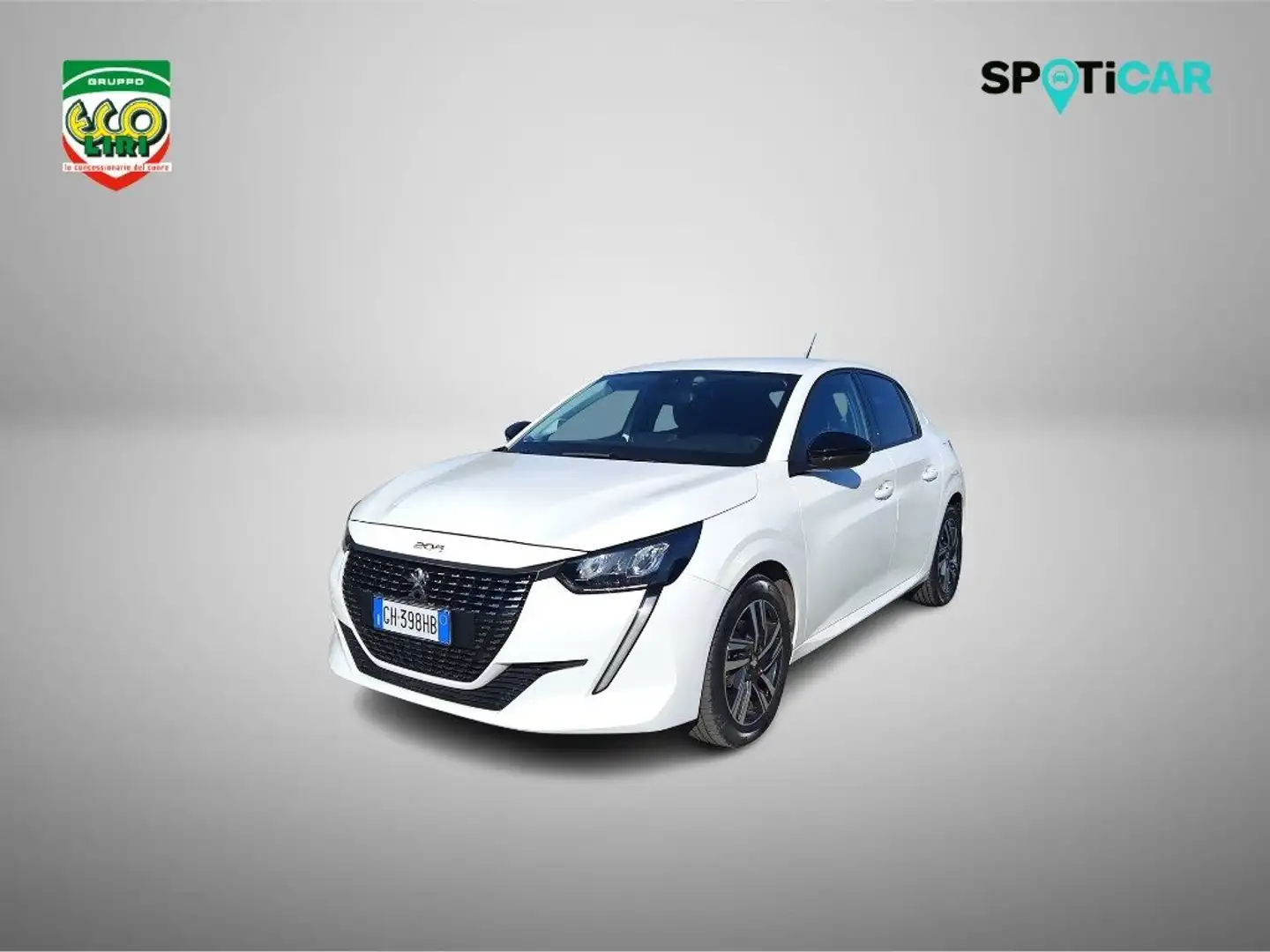 Peugeot 208 PureTech 100 Stop&Start EAT8 5 porte Allure Blanc - 1