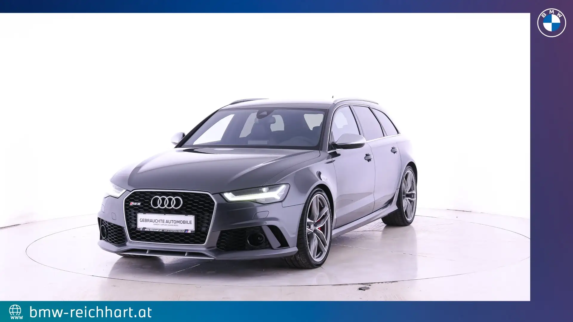 Audi RS6 Avant 4,0 TFSI COD tiptron Grau - 1