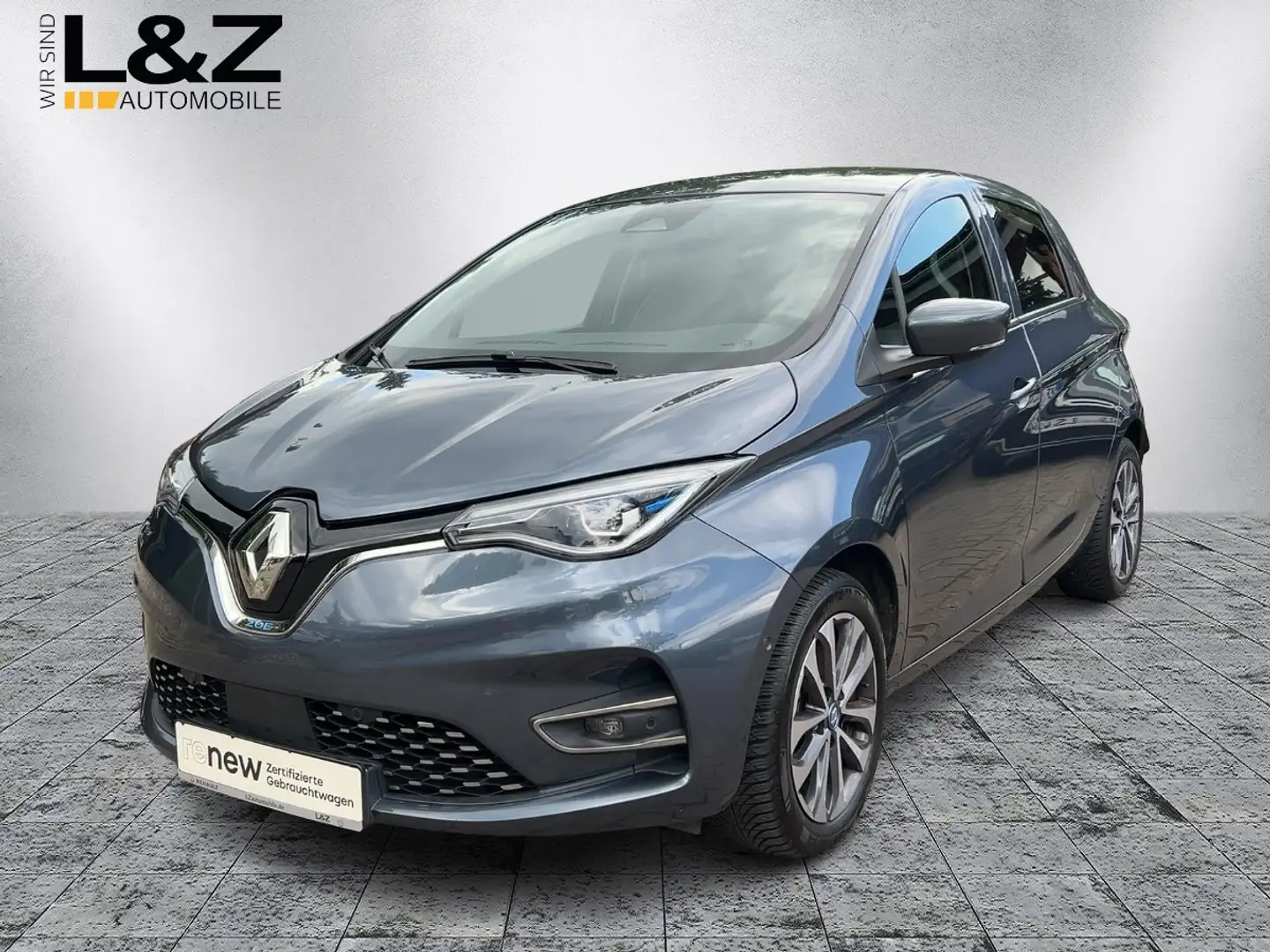 Renault ZOE R135 ZE50 Intens *Navi,PDC,SHZ* Kaufbatterie Grau - 1