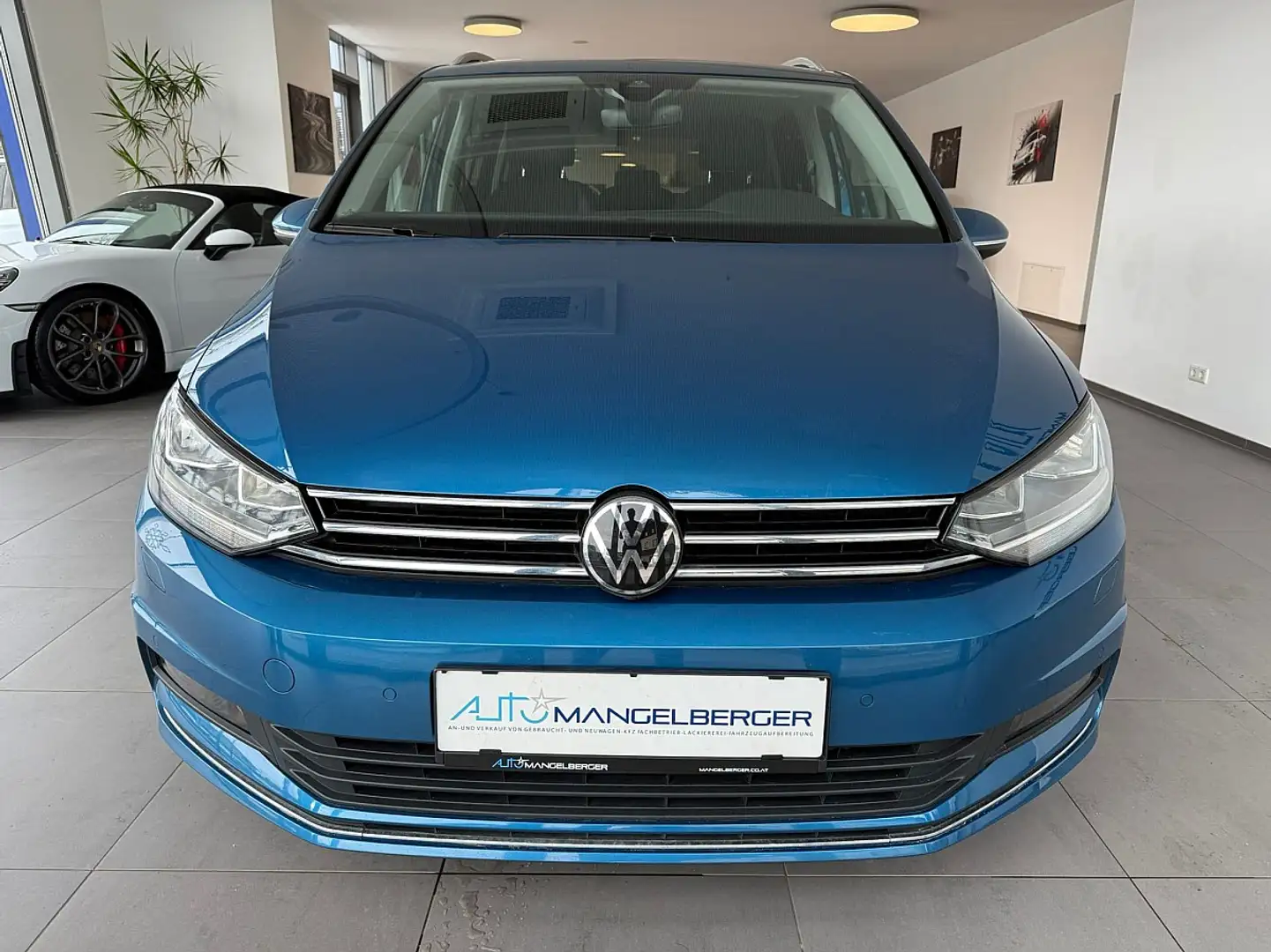 Volkswagen Touran Highline 2,0 SCR TDI DSG; 7 Sitze, Anhängevorr;... Blau - 2