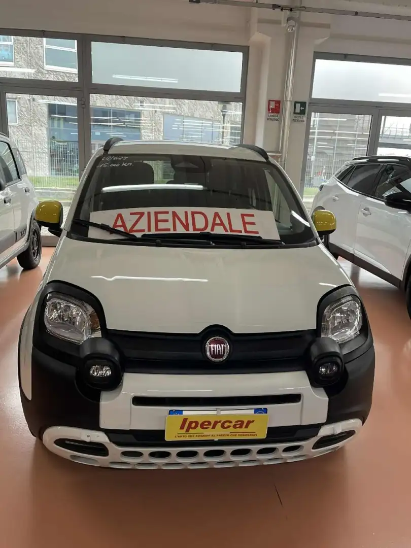 Fiat Panda 1.0 Hybrid Pandina PACK CROSS Bianco - 2