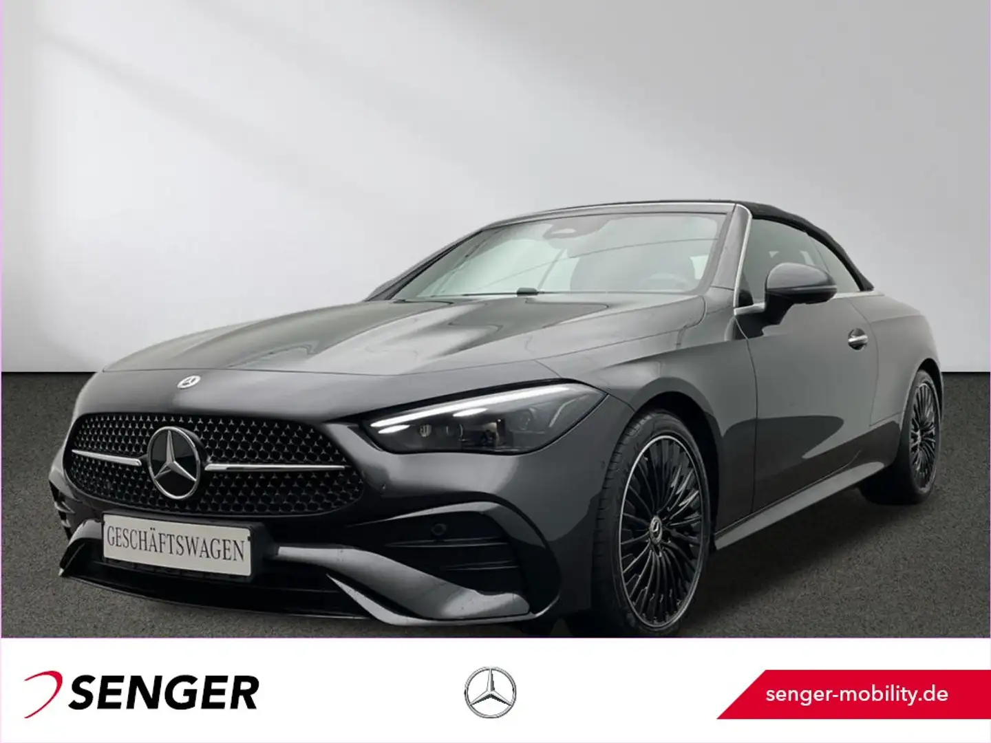 Mercedes-Benz CLE 220 d Cabriolet AMG Night Burmester-3D Leder Gri - 1
