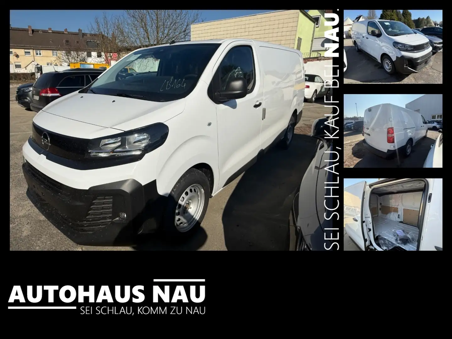 Opel Vivaro Cargo L 2,0 Diesel mit Anhängerkup. für 25. Weiß - 1