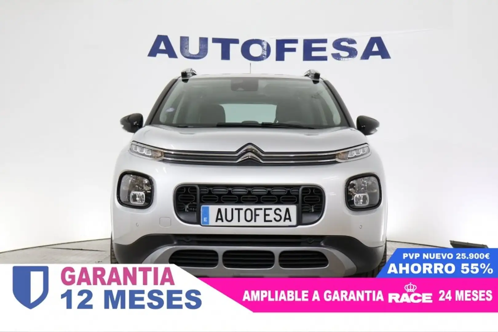Citroen C3 Aircross 1.2 110cv SHINE AUTO 5P # TECHO ELE PANORAMICO, NA Gris - 2