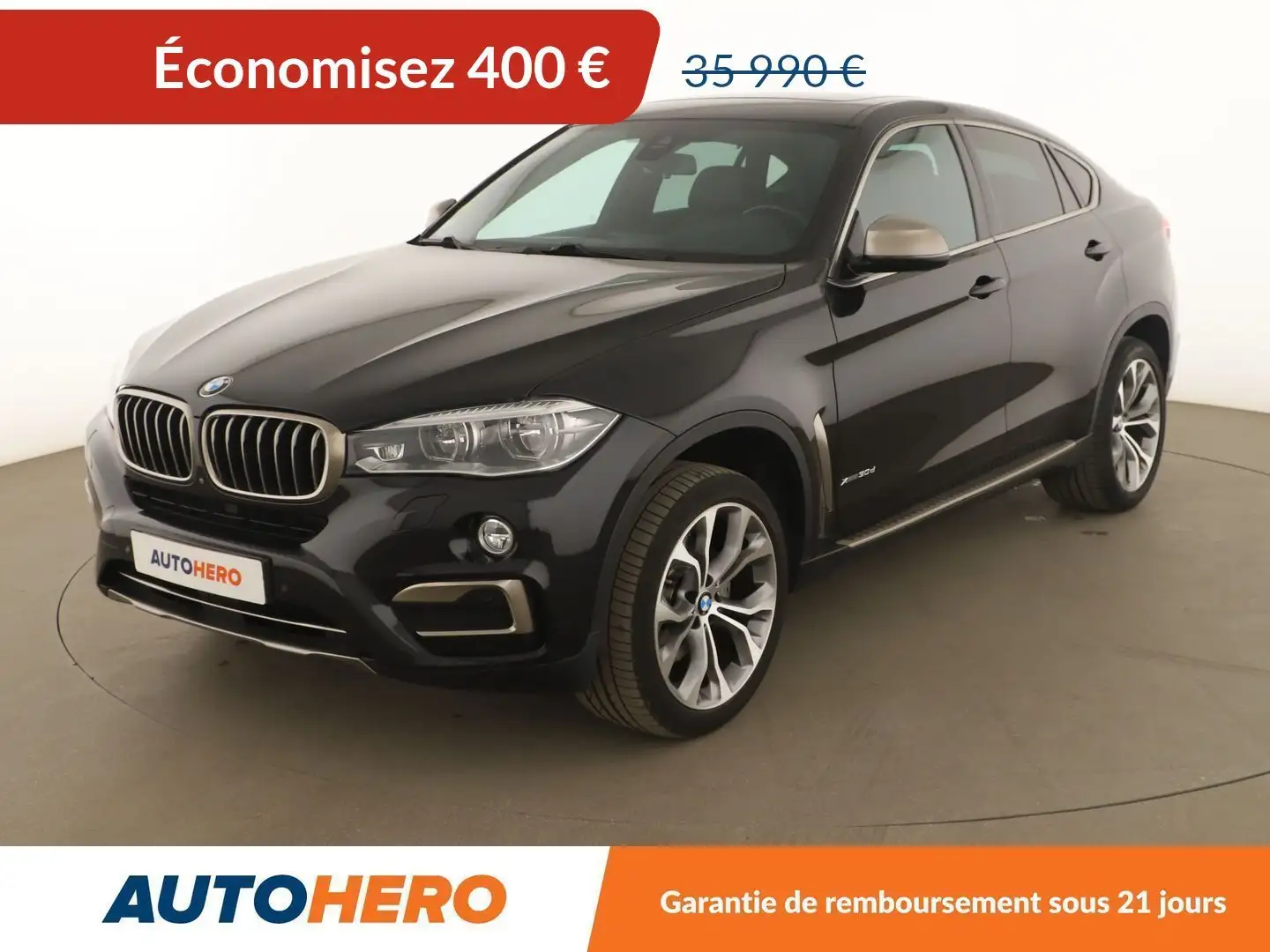 BMW X6 xDrive30d Exclusive BVA8 Negru - 1