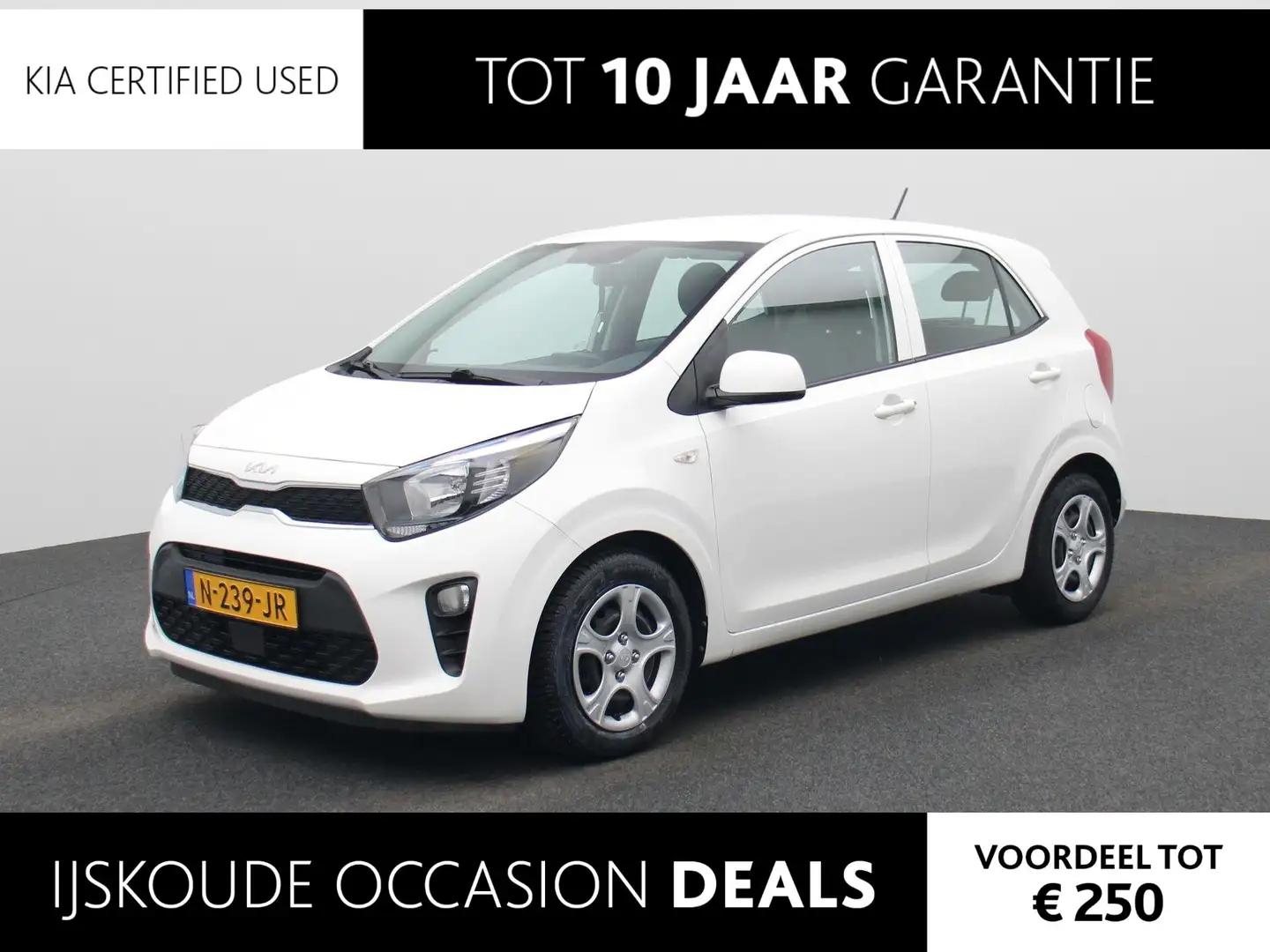Kia Picanto 1.0 DPi ComfortLine | Airco | Audio | Bluetooth | Blanc - 1