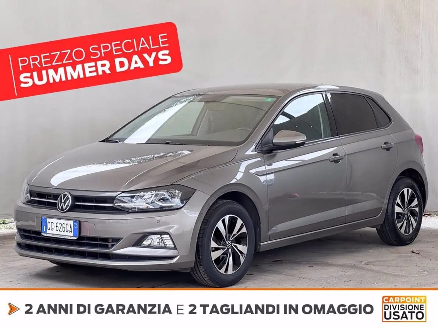 Volkswagen Polo 5p 1.0 tsi comfortline 95cv dsg Grigio - 1
