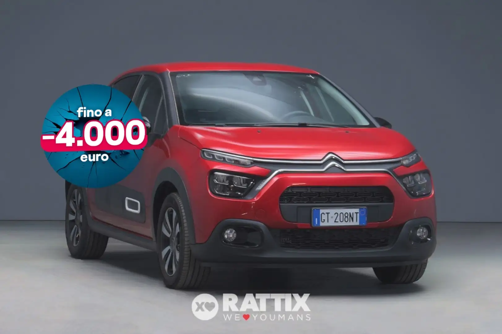 Citroen C3 1.2 Puretech 110CV Max Rosso - 1