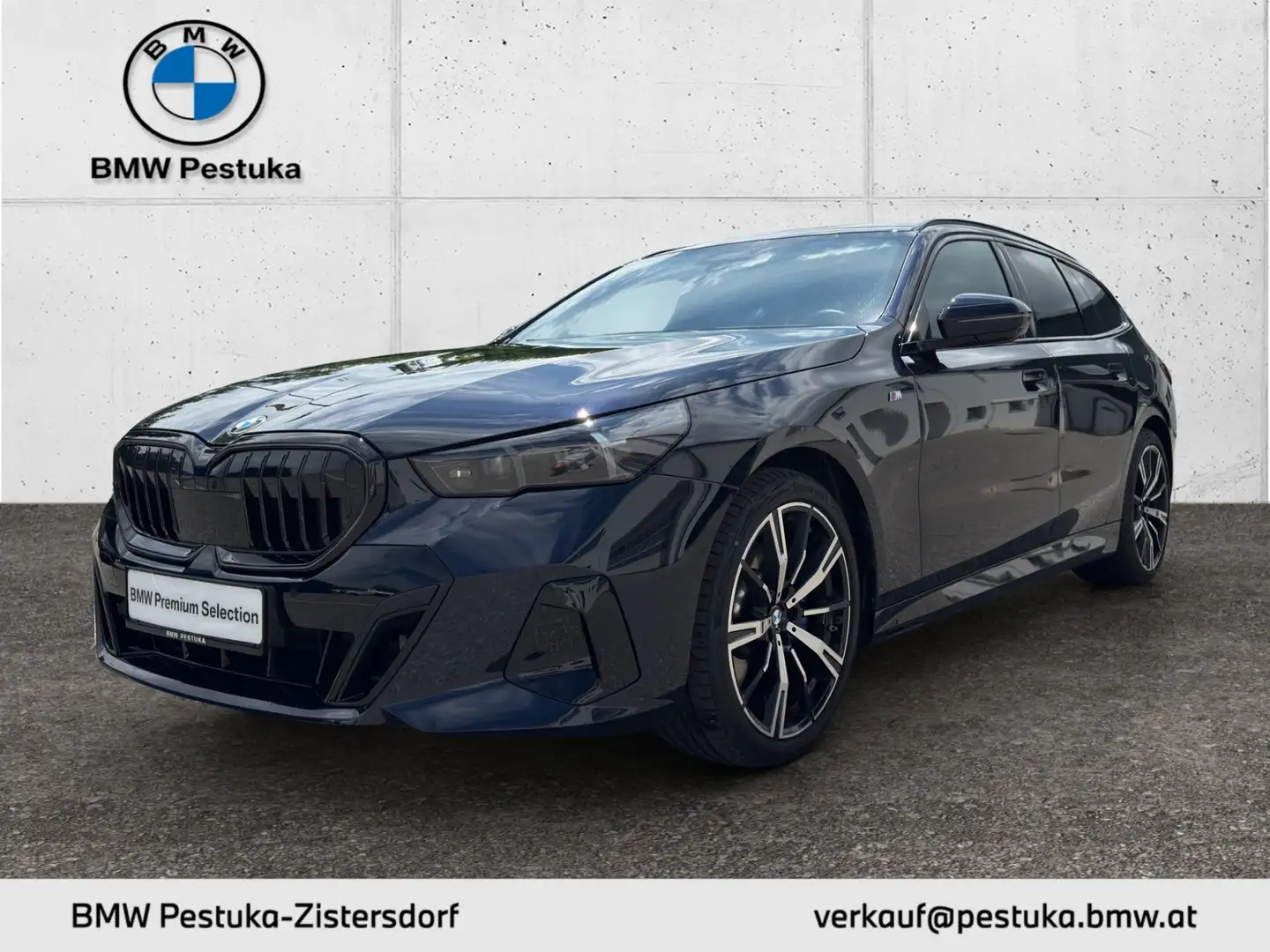 BMW 520 520d xDrive Schwarz - 1