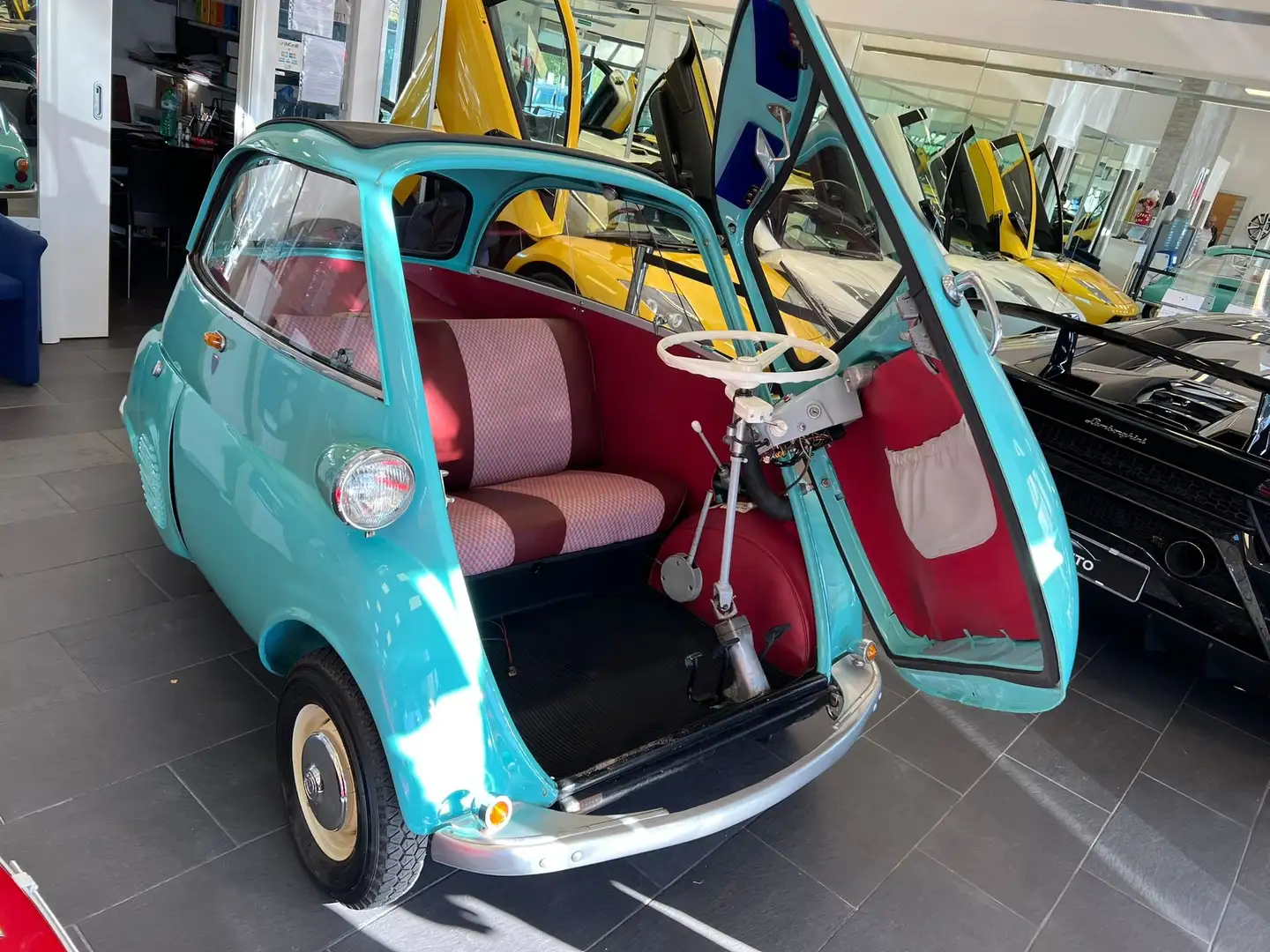 BMW ISETTA 300 1961| TARGA ORO ASI | RESTAURATA Bleu - 1