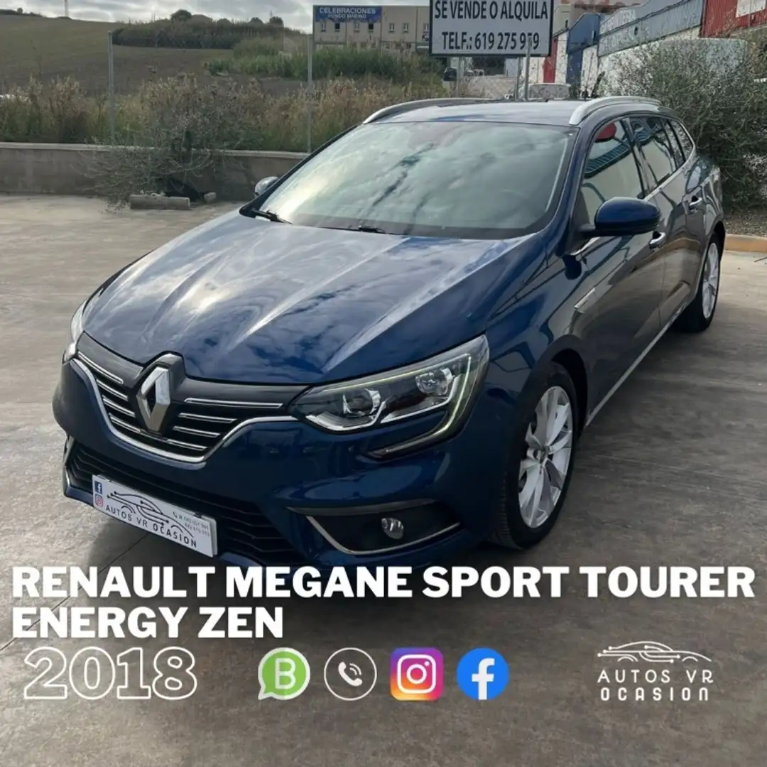 Renault Megane S.T. 1.5dCi Blue Zen 85kW Azul - 1