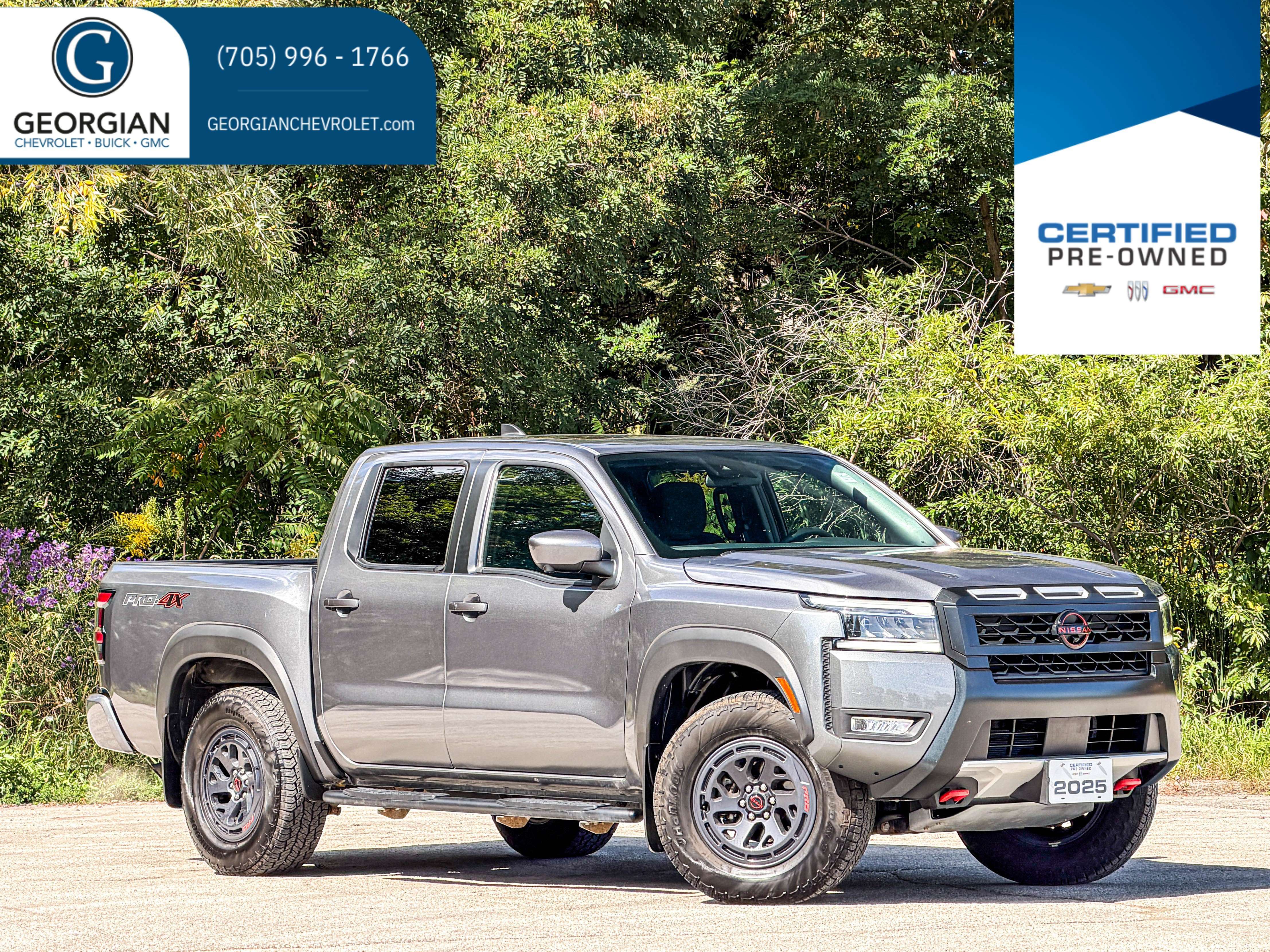 2025 Nissan Frontier PRO-4X- Sunroof - 360 Camera