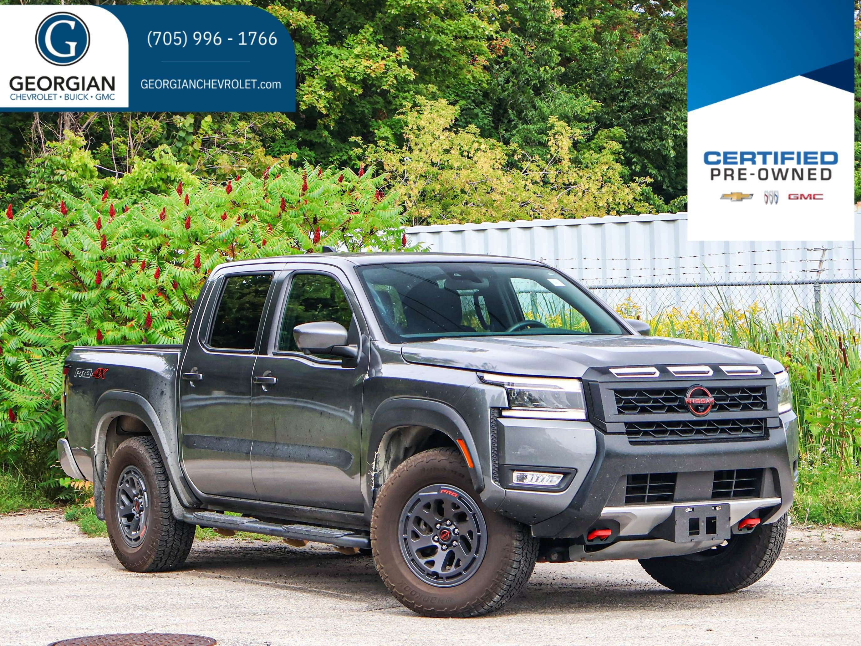 2025 Nissan Frontier PRO-4X- Sunroof - 360 Camera