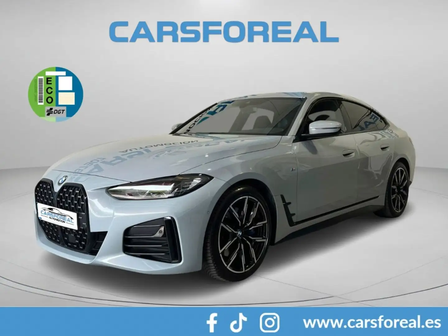 BMW 420 420dA Gran Coupé Silber - 1