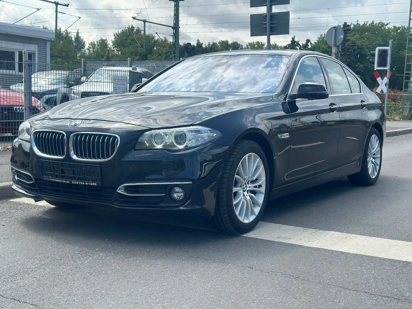 BMW 535 d LUXURY*HEAD-UP+LEDER* Siyah - 1