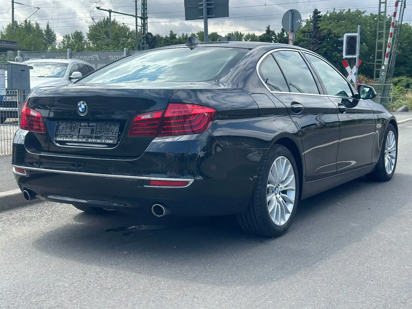 BMW 535 d LUXURY*HEAD-UP+LEDER* Siyah - 2