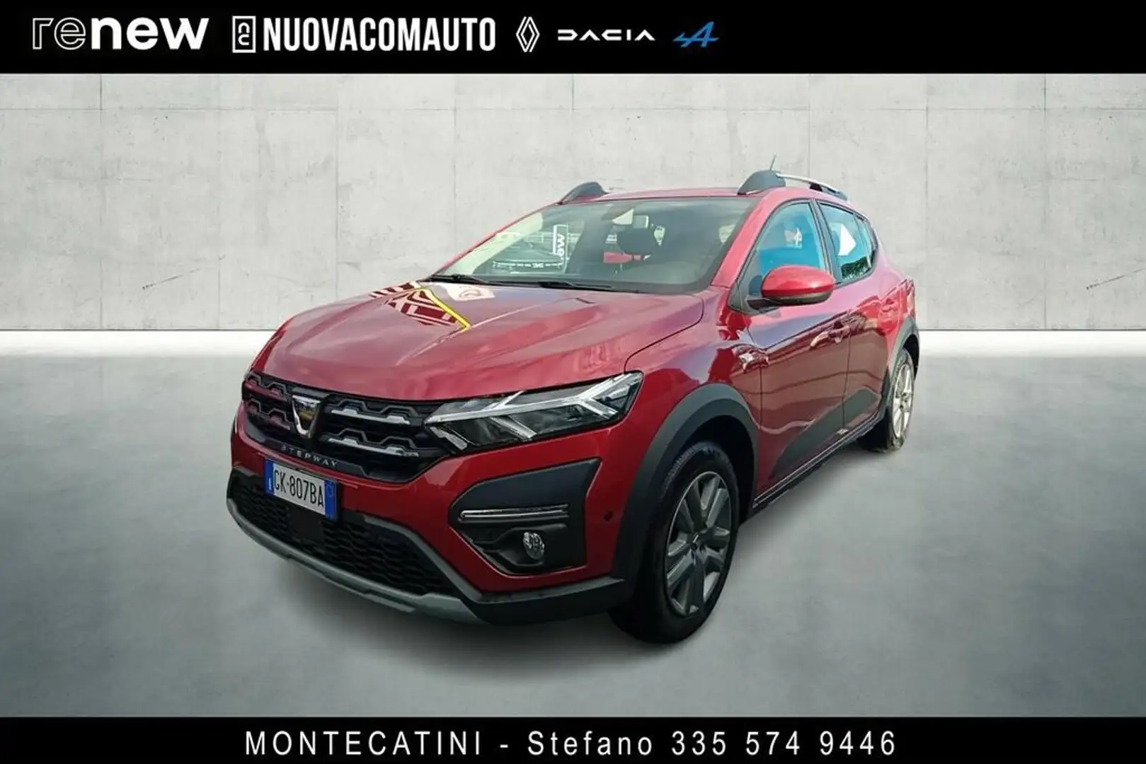 Dacia Sandero Stepway 1.0 tce Comfort Eco-g 100cv Rosso - 1
