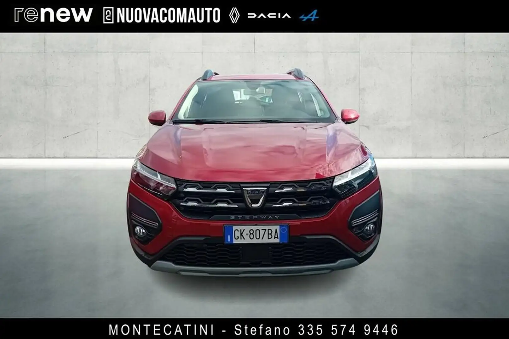 Dacia Sandero Stepway 1.0 tce Comfort Eco-g 100cv Rosso - 2